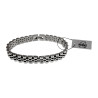 RVS Armband met Horlogeschakels en Kliksluiting - Polsomtrek 19 cm