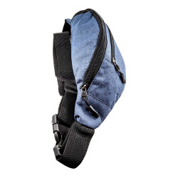 Unisex Heuptas in Blauw - Buideltas 28 x 14 x 9 cm - Volwassenen