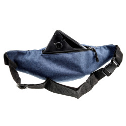 Unisex Heuptas in Blauw - Buideltas 28 x 14 x 9 cm - Volwassenen