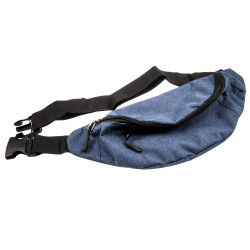 Unisex Heuptas in Blauw - Buideltas 28 x 14 x 9 cm - Volwassenen