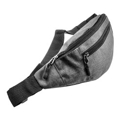 Unisex Heuptas in Grijs - Buideltas 28 x 14 x 9 cm - Volwassenen