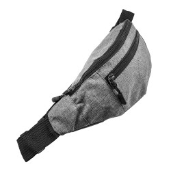 Unisex Heuptas in Grijs - Buideltas 28 x 14 x 9 cm - Volwassenen