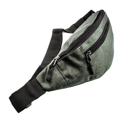 Unisex Heuptas in Grijs - Buideltas 28 x 14 x 9 cm - Volwassenen