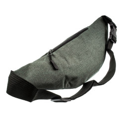 Unisex Heuptas in Grijs - Buideltas 28 x 14 x 9 cm - Volwassenen