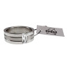 Unisex Ring met rRechthoekige Zirkonia - Gepolijst en Matte RVS