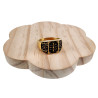 Klassieke Heren Zegelring met Fleur-de-lis Design - Verguld RVS