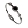Stijlvolle RVS Bangle Armband met Sterrenbeelden en Zirkonia - Dames