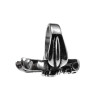 Stoere Herenring met Kruisdesign en Schedel Details - Roestvrij Staal