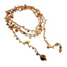 Multifunctionele  Gehaakte Damesketting, Armband of Riem Handgemaakt