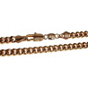50 cm x 5 mm Ketting Unisex - Roségoud Plated - Cubaanse Schakelketting