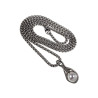 Damesketting met Natuurlijke Zoetwaterparel Hanger RVS Ketting 60 cm