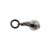 Damesketting met Natuurlijke Zoetwaterparel Hanger RVS Ketting 60 cm