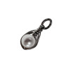 Damesketting met Natuurlijke Zoetwaterparel Hanger RVS Ketting 60 cm