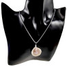 RVS Jasseron-Ketting + Hanger met Natuurlijke Schelp en Zoetwaterparels