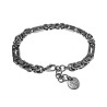 RVS Koningsarmband met Kruisdetails -Armband 16 en 19 cm Handgemaakt