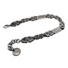 Premium RVS Koningsschakel Armband met Grieks Design - 16 tot 19 cm