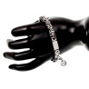 Premium RVS Koningsschakel Armband met Grieks Design - 16 tot 19 cm