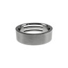 Unisex RVS Vriendschapsring met Twee Open Groeven - 7 mm Breed