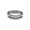Unisex Vriendschapsring met Open Groef - Gepolijst RVS - 5 mm Breed
