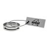 Unisex Vriendschapsring met Open Groef - Gepolijst RVS - 5 mm Breed