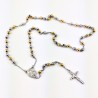 (8mm) Zilverkleur-Goudkleur Roestvrijstalen Rozenkrans Ketting
