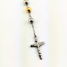 (8mm) Zilverkleur-Goudkleur Roestvrijstalen Rozenkrans Ketting