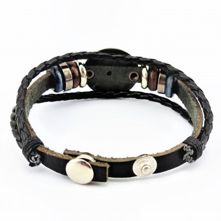 Leren Armband Horoscoop Zodiac Taurus (20 April-20 Mei)